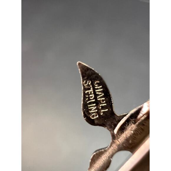 Vintage sterling Sweet Bird CHAPLL dove pin - Picture 3 of 10